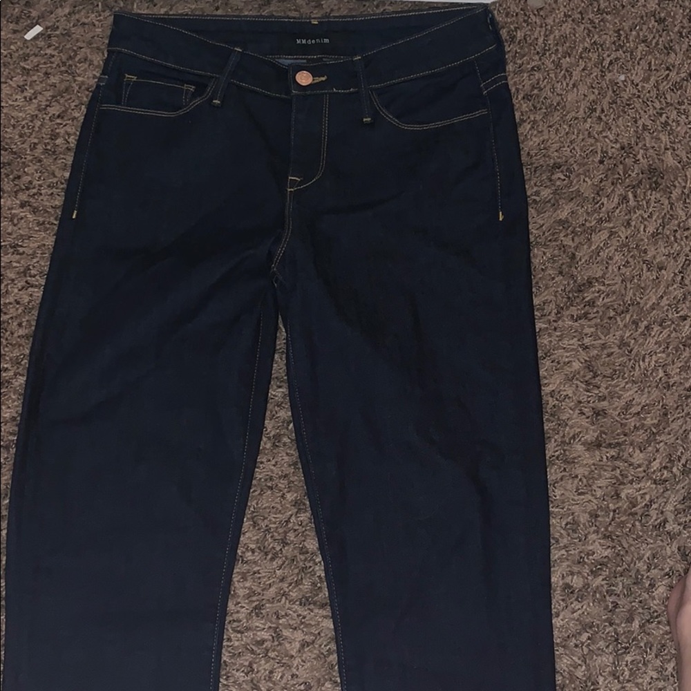 High rise skinny jeans